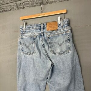 Levi Strauss Co S50 Relaxed Fit Tapered Leg Jeans Mens 31x30 Light Wash Denim